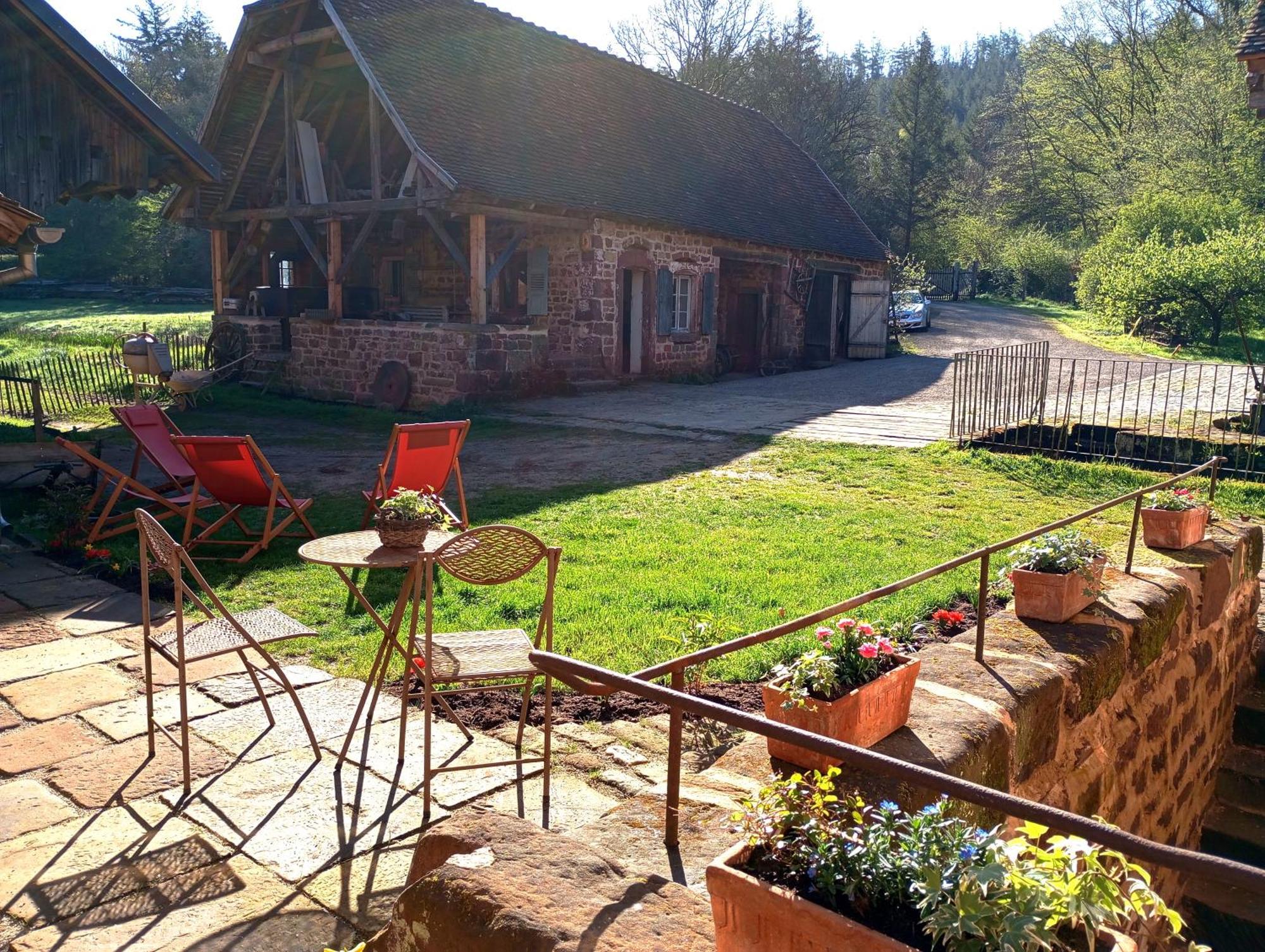 Maison D'Hotes De Charme - Ancien Moulin En Pleine Nature - La Paulusmuehle Soucht Bagian luar foto